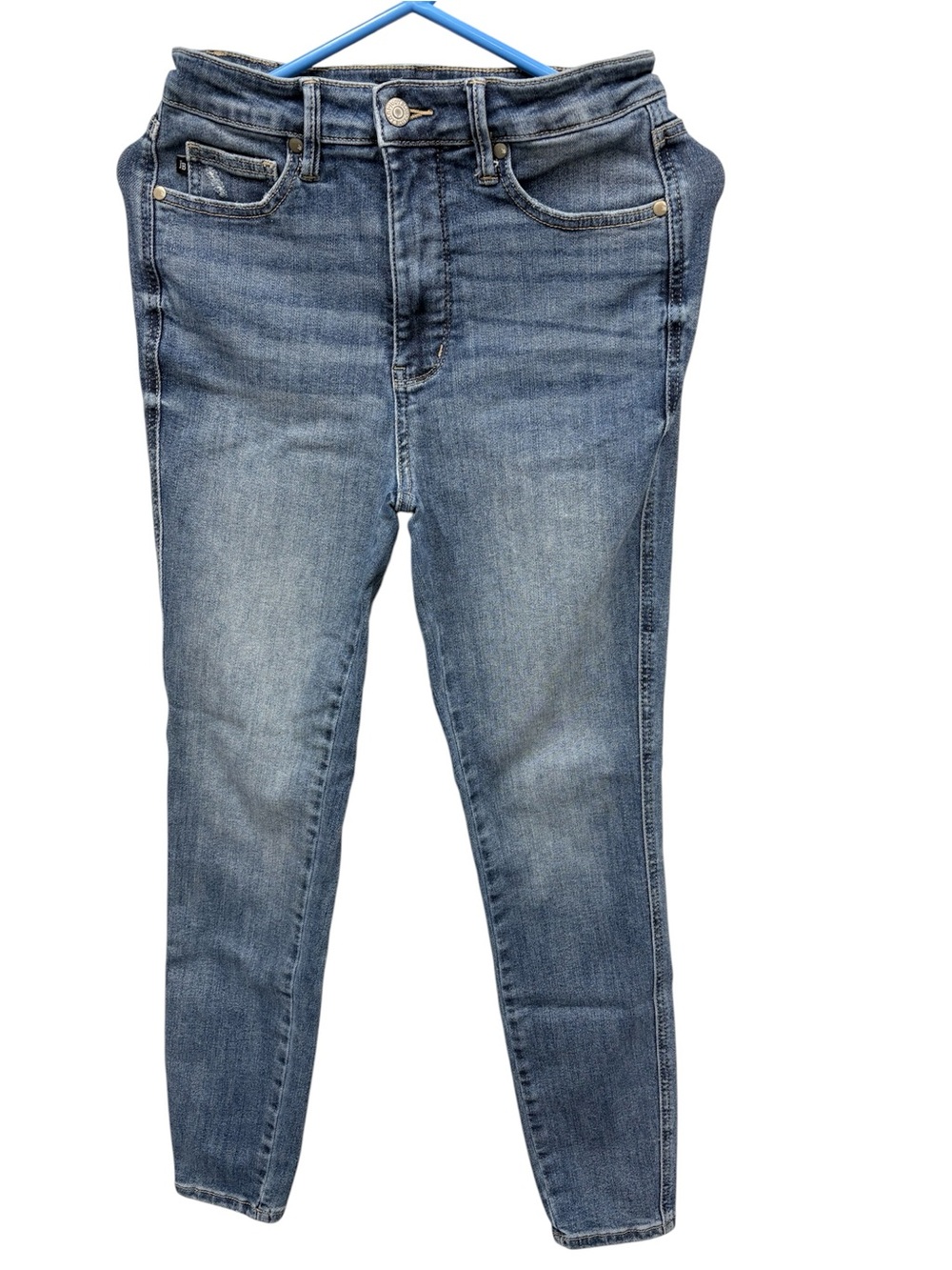 Judy Blue skinny distressed light wash jeans 7/28